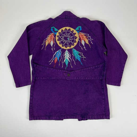 Sundance Purple Embroidered Jacket - Picture 5 of 8